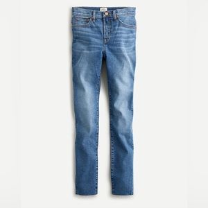10” highest-rise toothpick jean in Saybrook wash